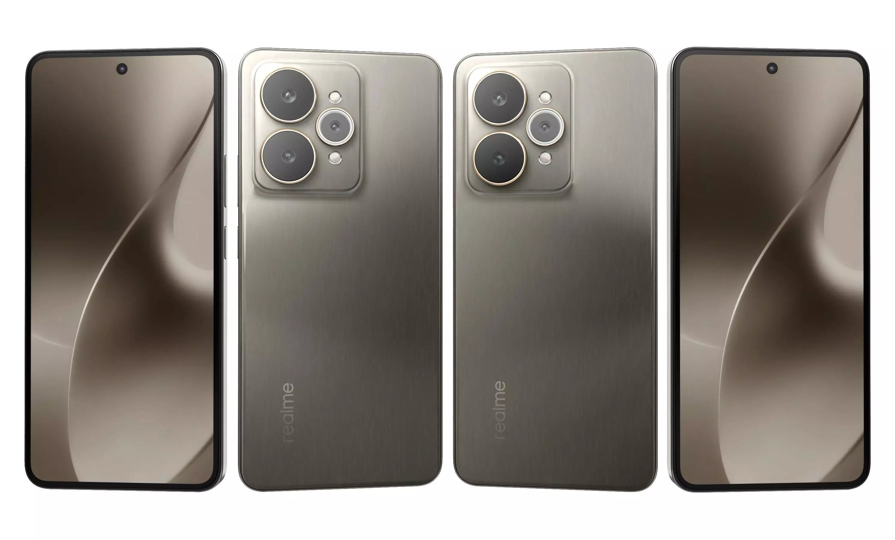 Realme 15 Gray And Pink 3D model_28