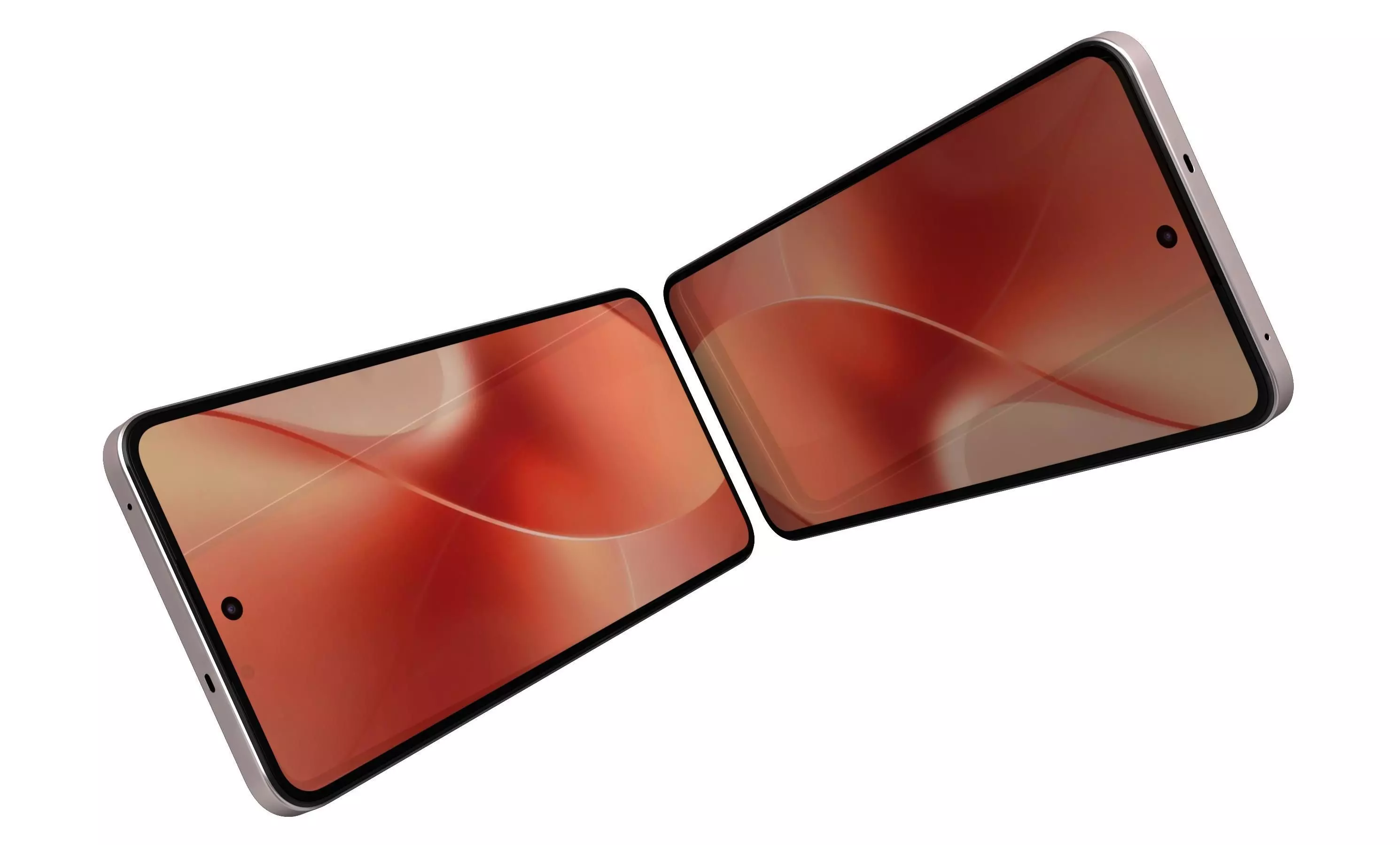 Realme 15 Gray And Pink 3D model_4