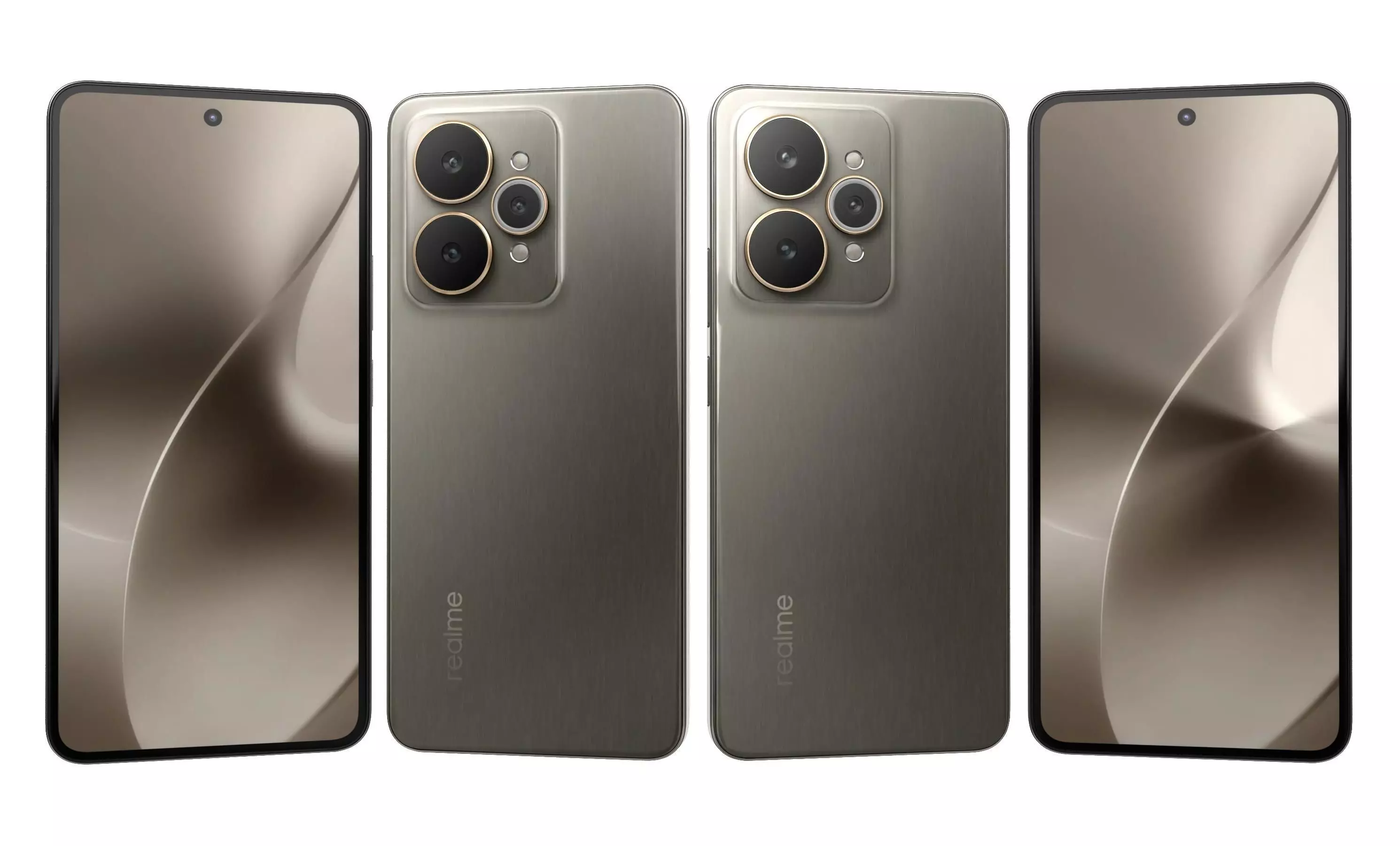 Realme 15 Gray And Pink 3D model_23