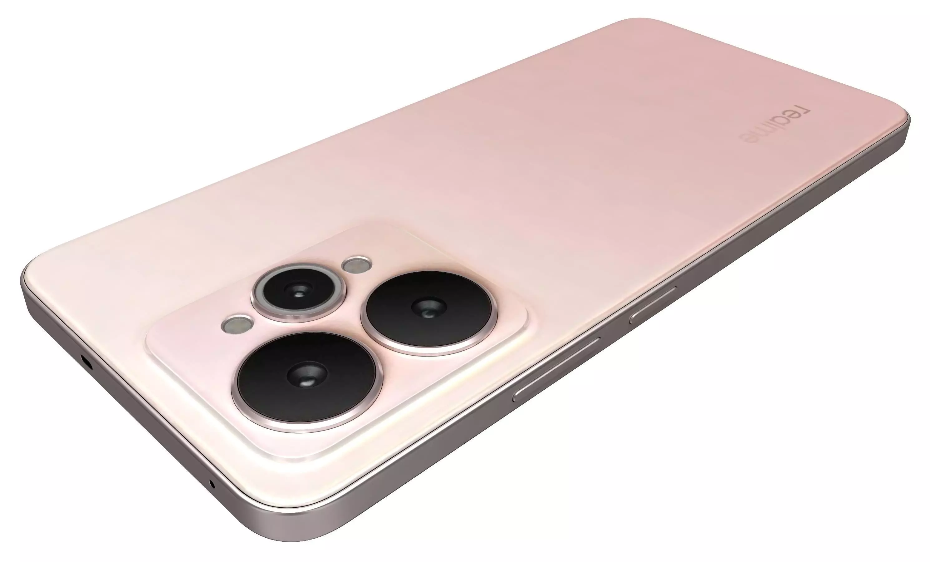 Realme 15 Gray And Pink 3D model_13