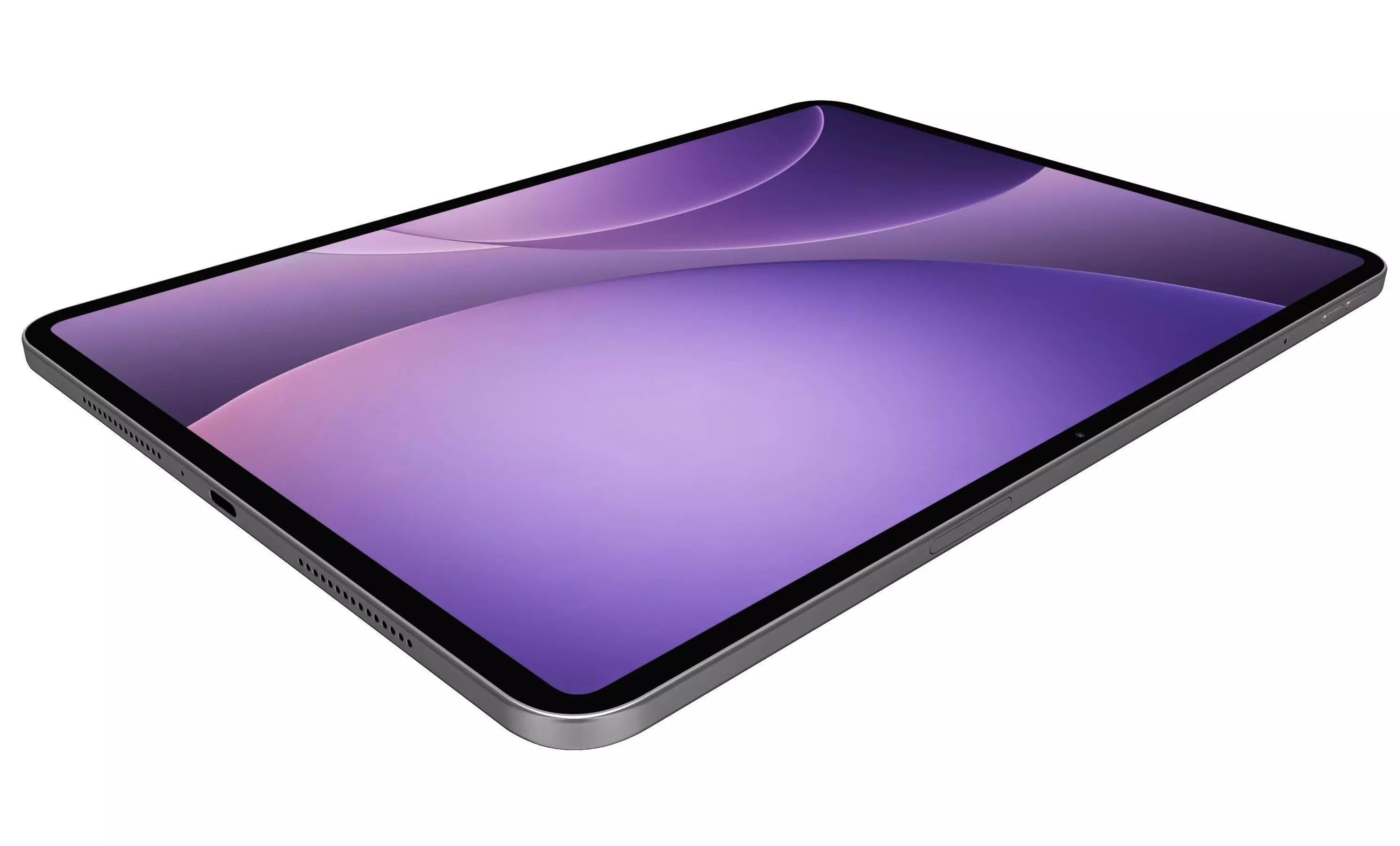 OPPO Pad 5 Galaxy Silver 3D model_9