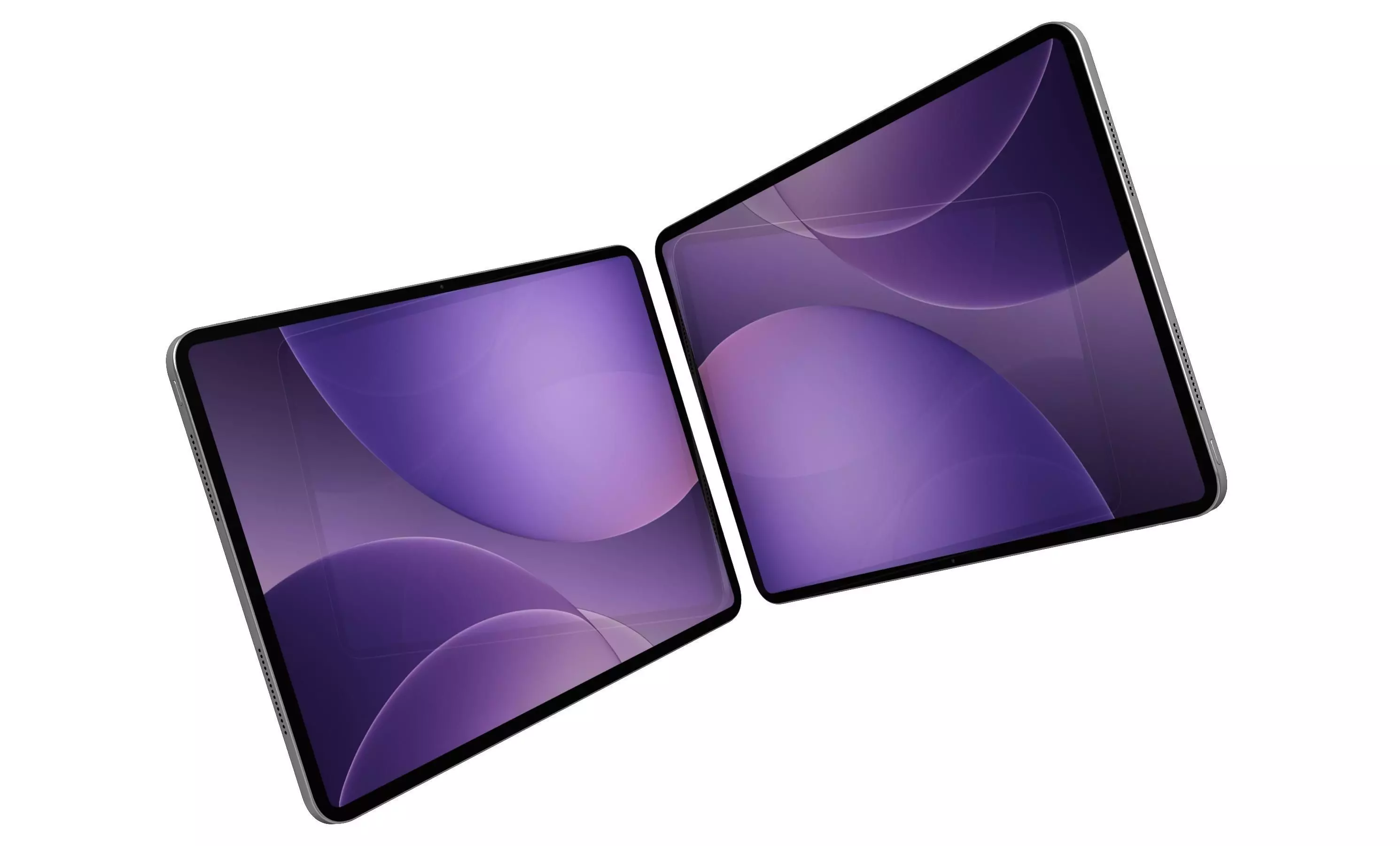 OPPO Pad 5 Galaxy Silver 3D model_4