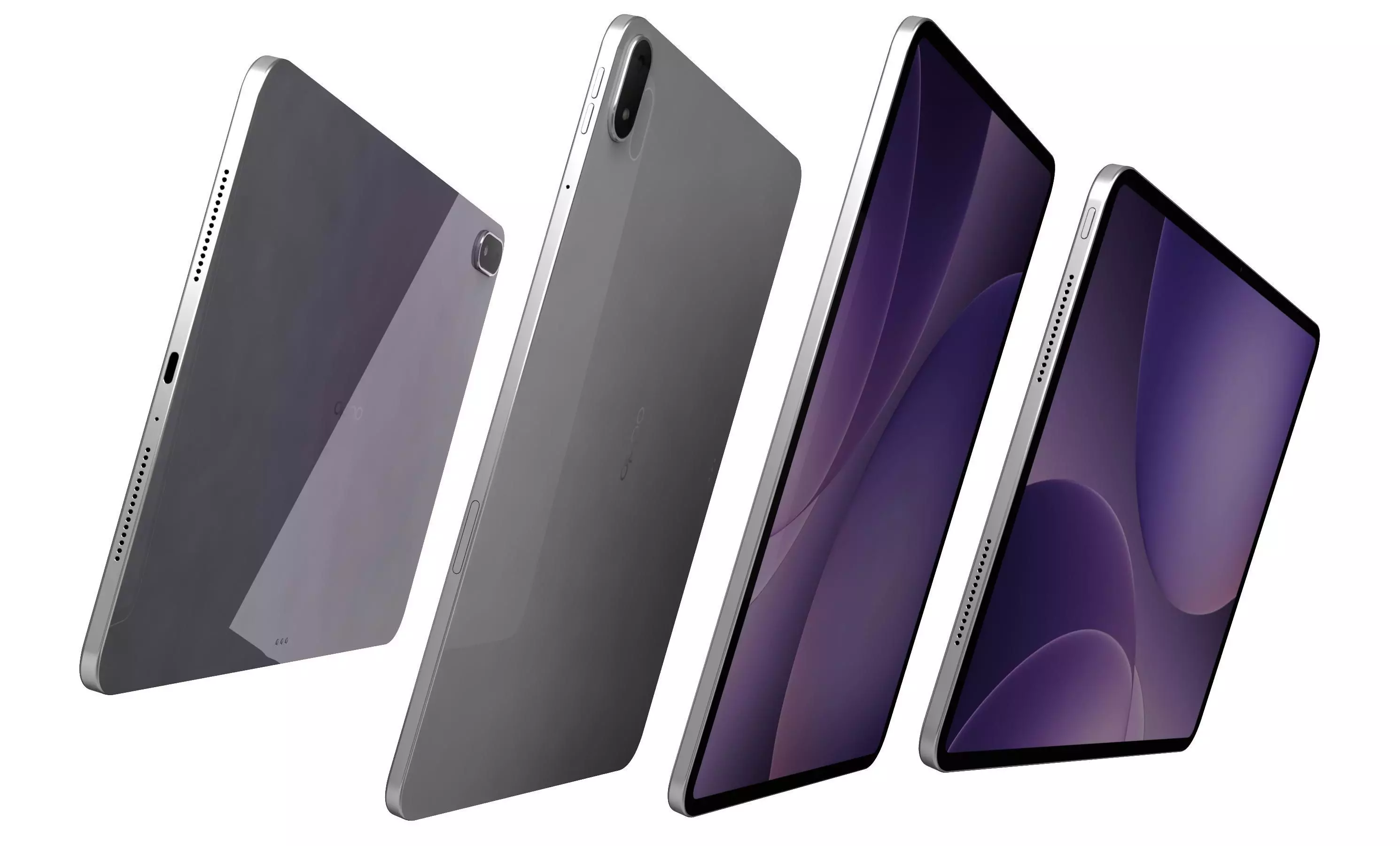 OPPO Pad 5 Galaxy Silver 3D model_5