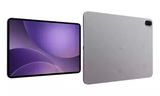 OPPO Pad 5 Galaxy Silver 3D model