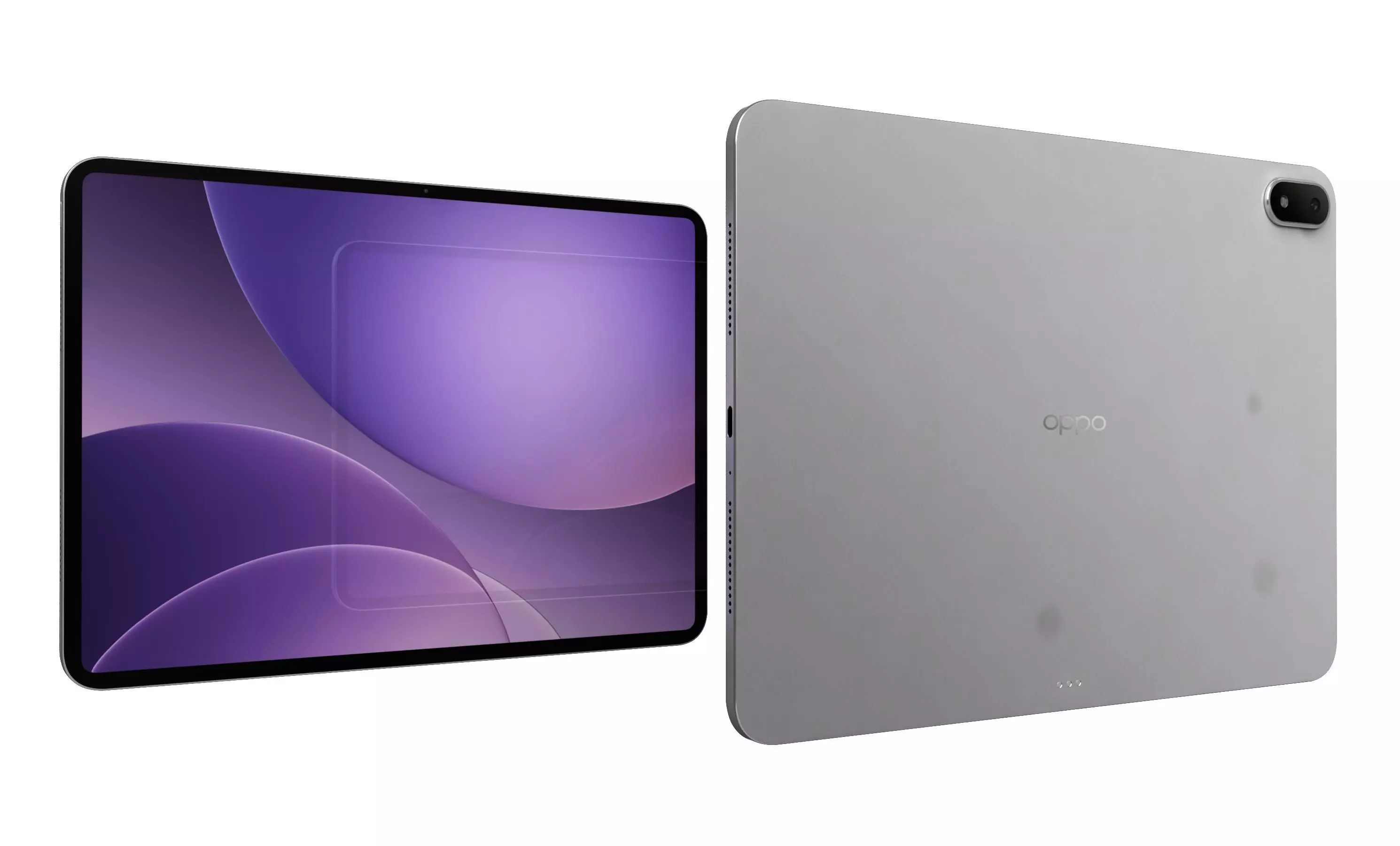 OPPO Pad 5 Galaxy Silver 3D model_0