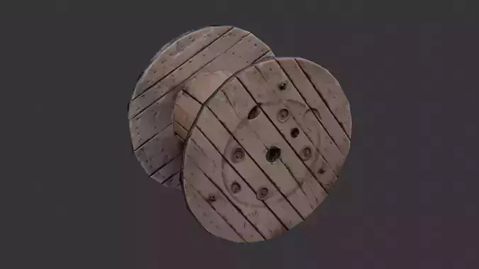Wooden Cable Drum Spool