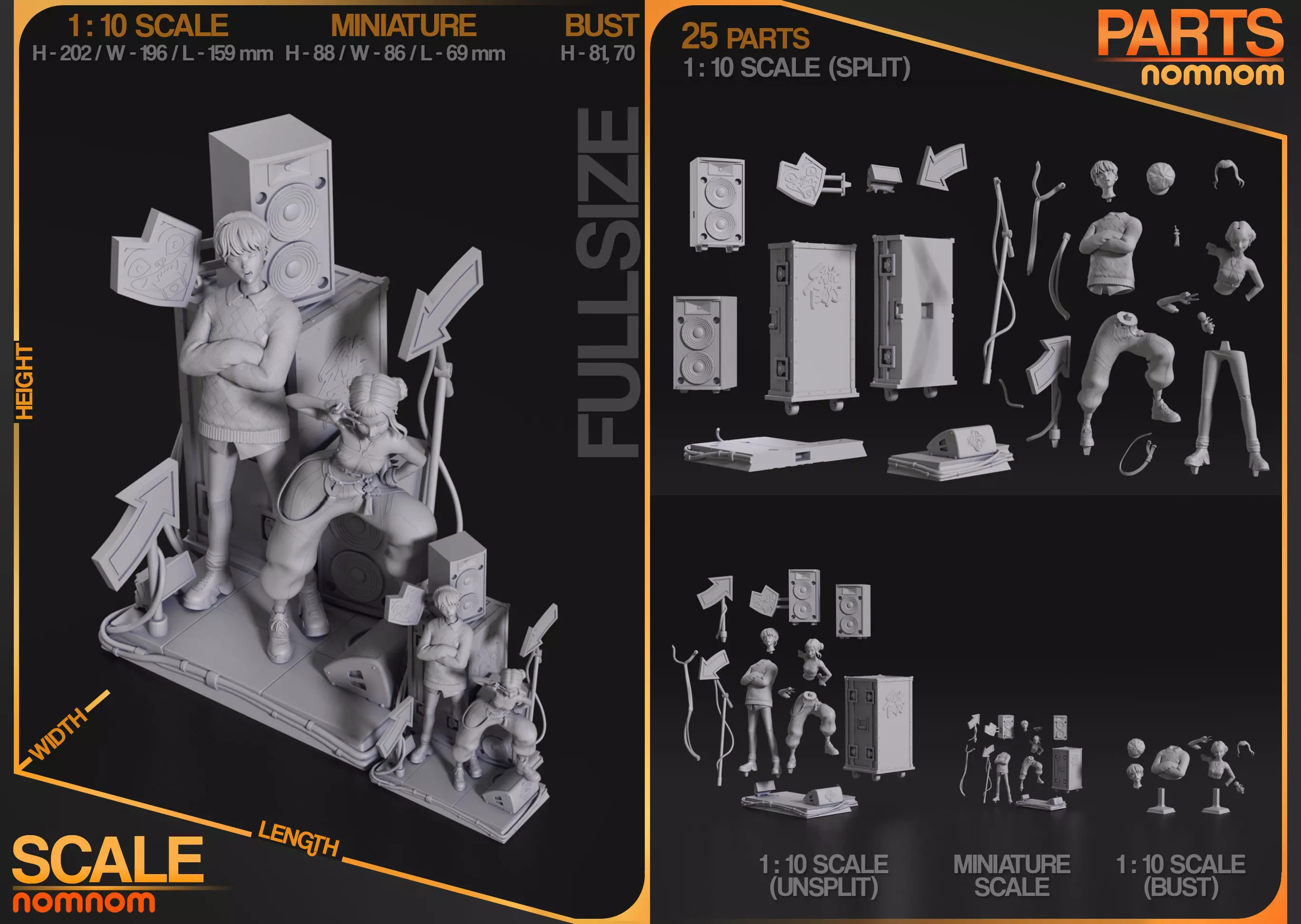 Zoey x Baby Saja - Kpop Demon Hunter 3D print model_5