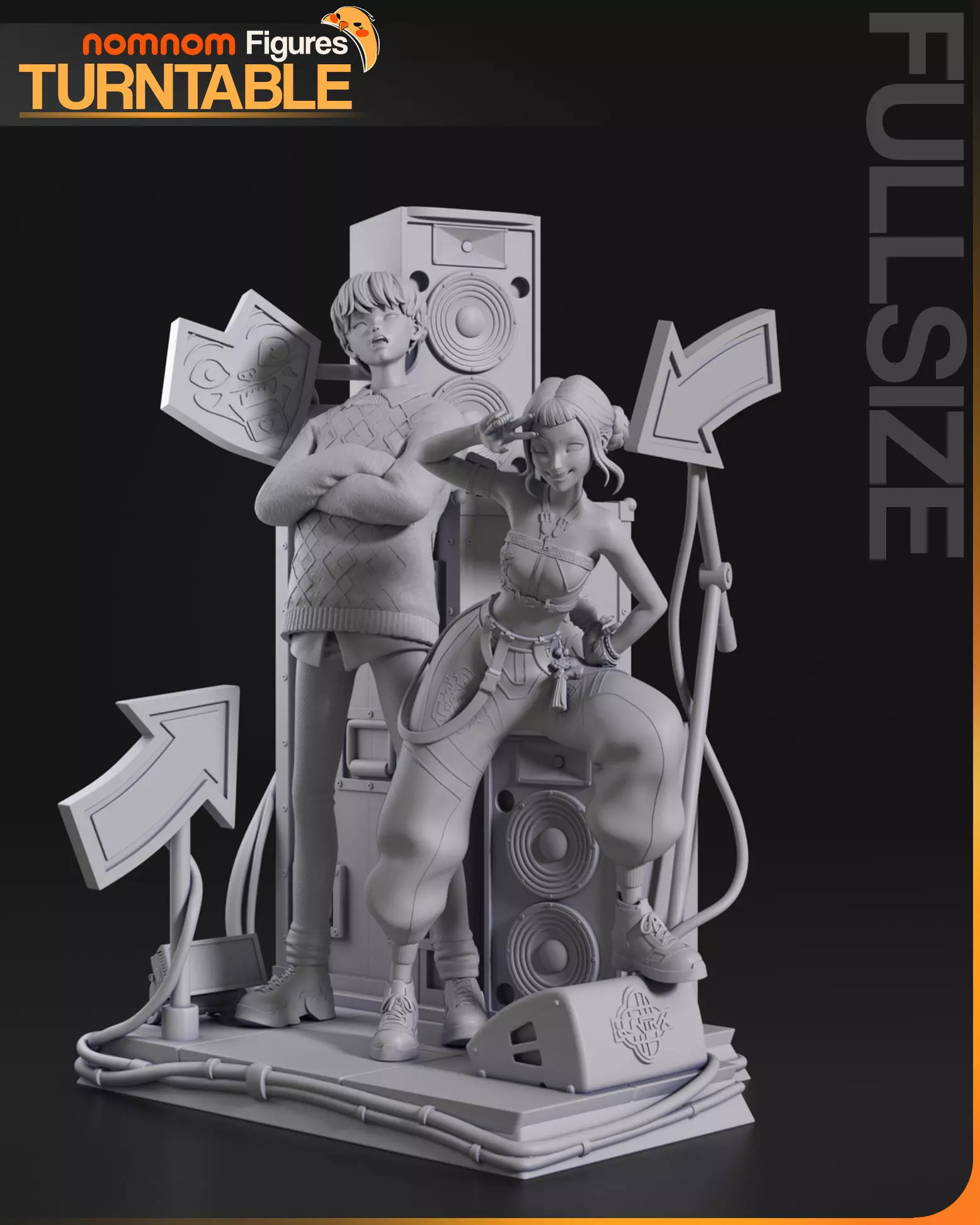 Zoey x Baby Saja - Kpop Demon Hunter 3D print model_12