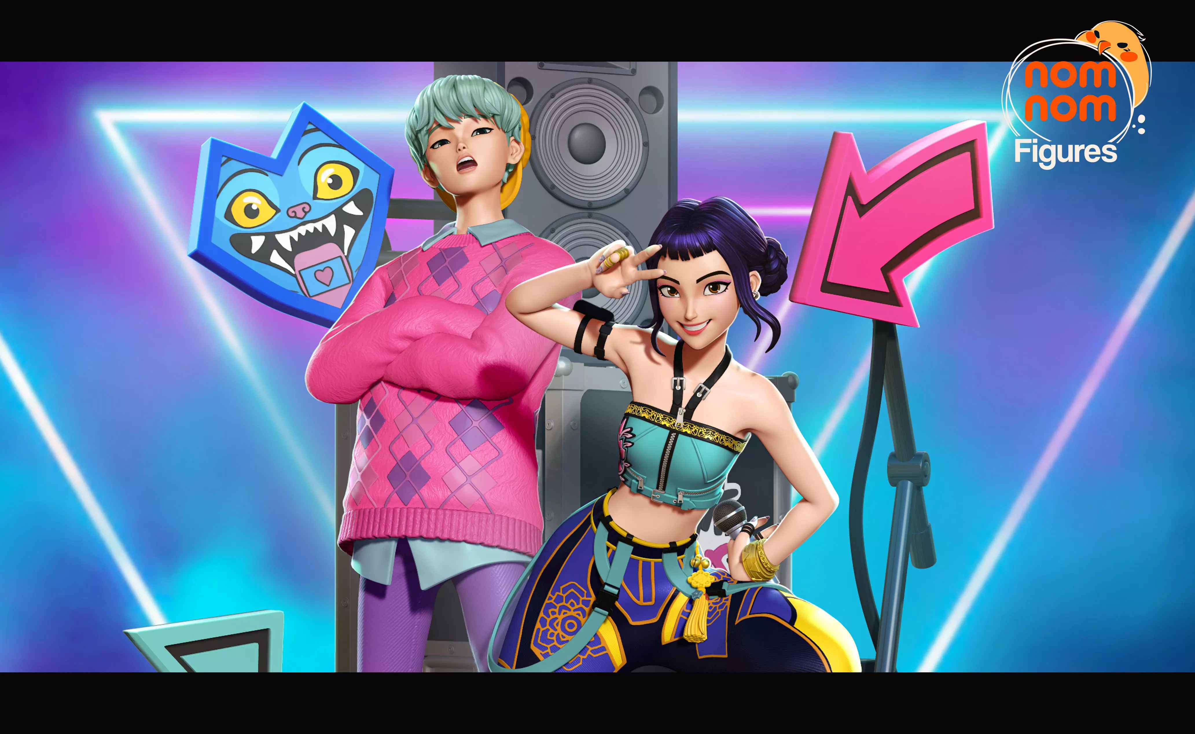 Zoey x Baby Saja - Kpop Demon Hunter 3D print model_1