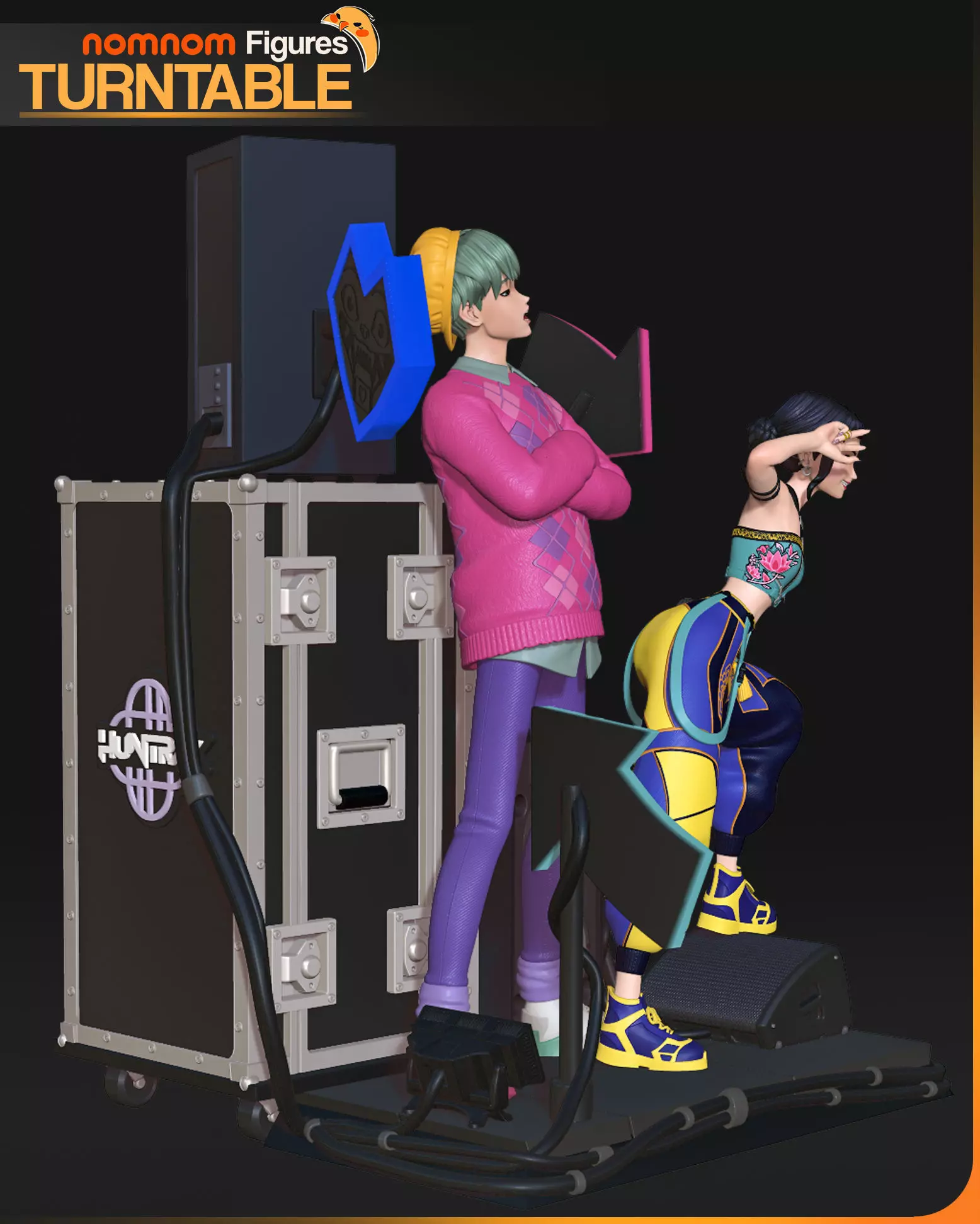 Zoey x Baby Saja - Kpop Demon Hunter 3D print model_7