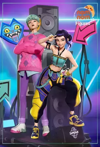 Zoey x Baby Saja - Kpop Demon Hunter