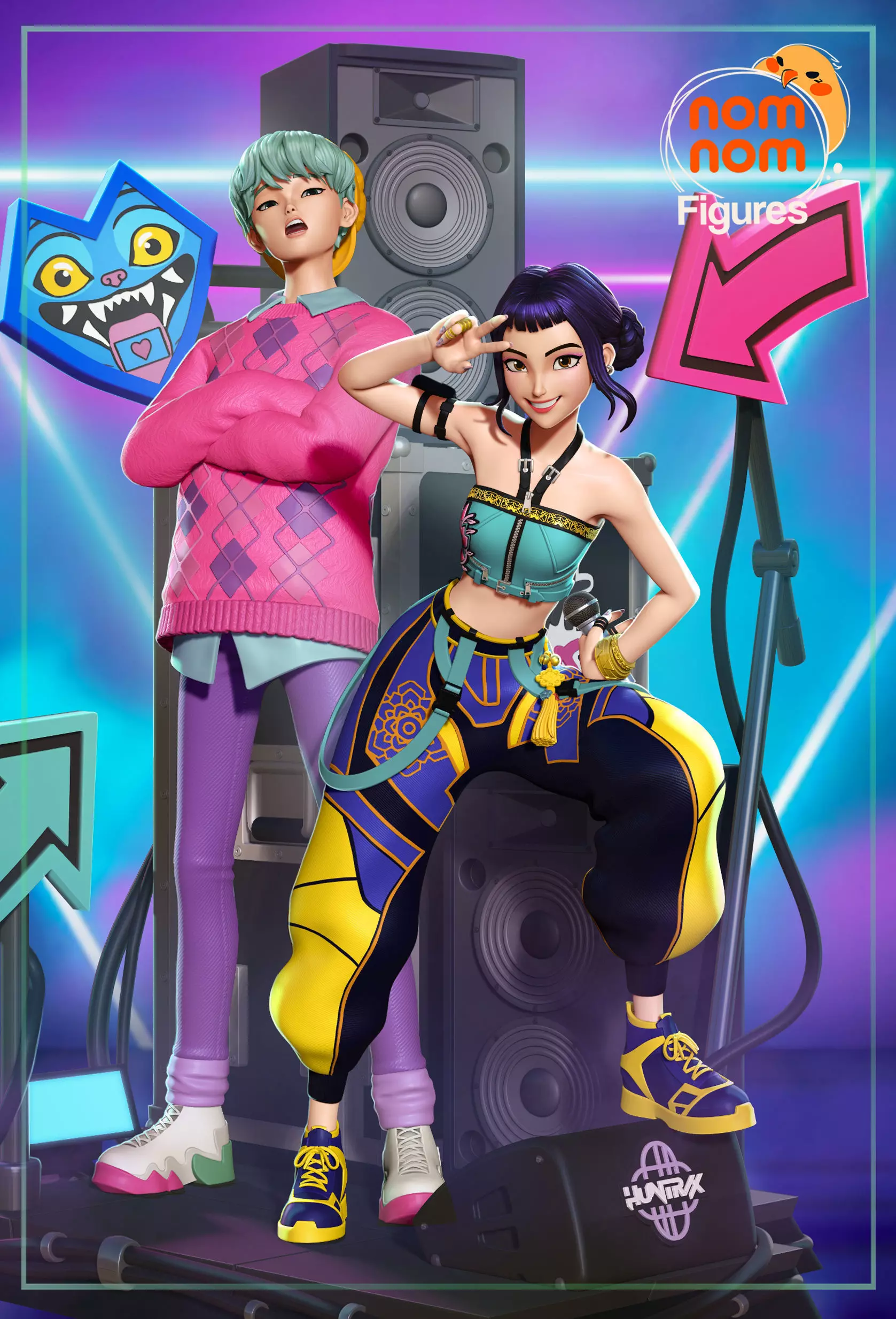 Zoey x Baby Saja - Kpop Demon Hunter 3D print model_0