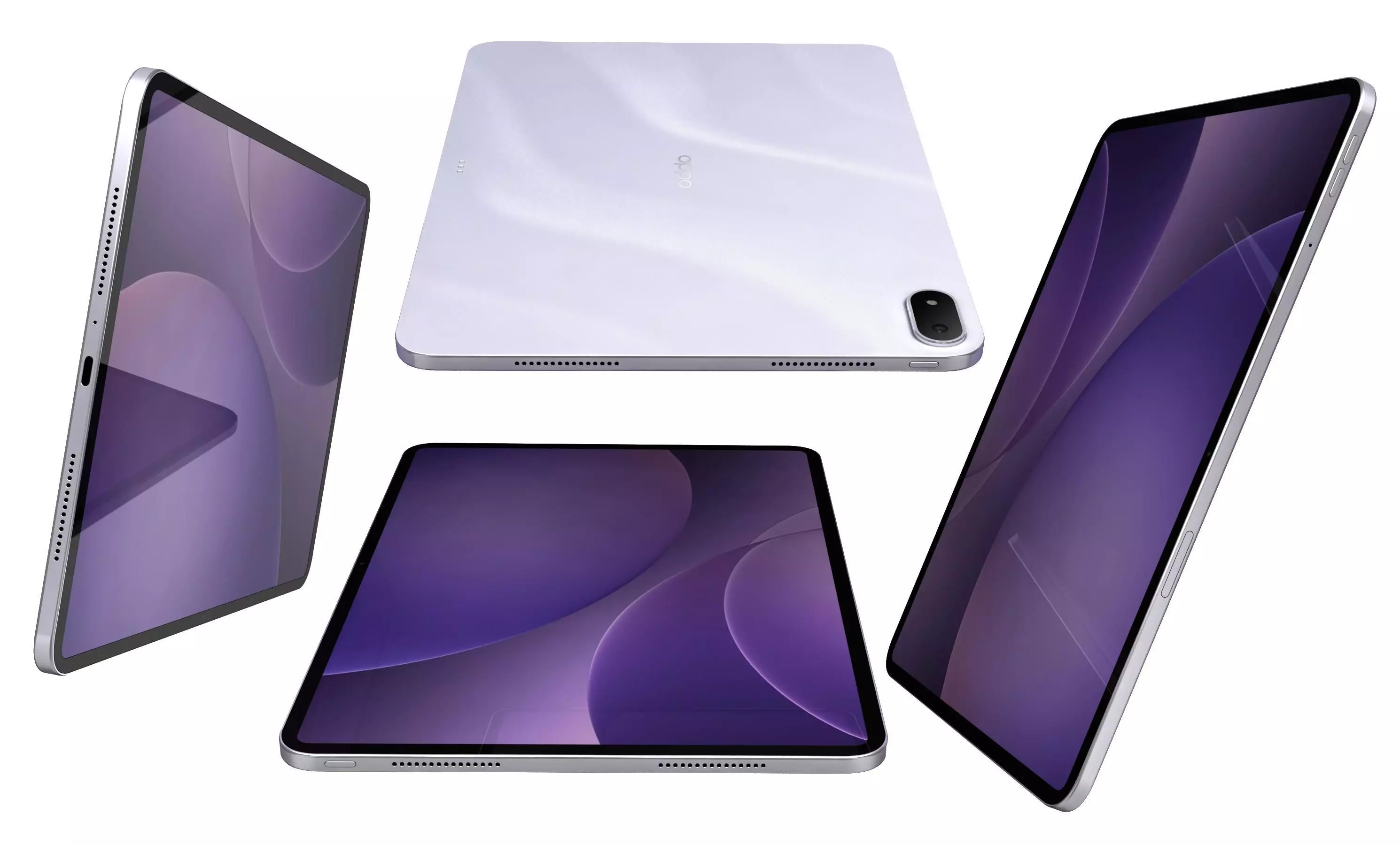 OPPO Pad 5 Lucky Purple 3D model_7