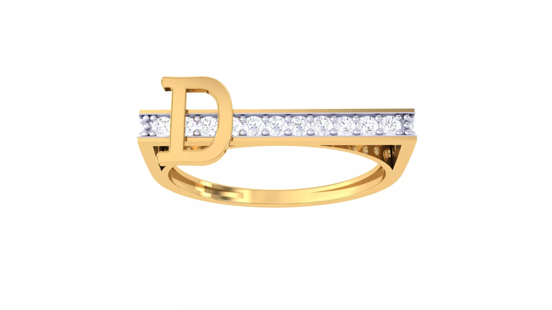 ring ston  3D print model_23