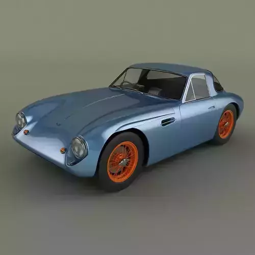TVR Grantura mk 1 3D model