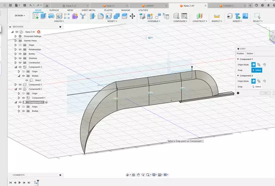 K Pop Blade 3D print model_1