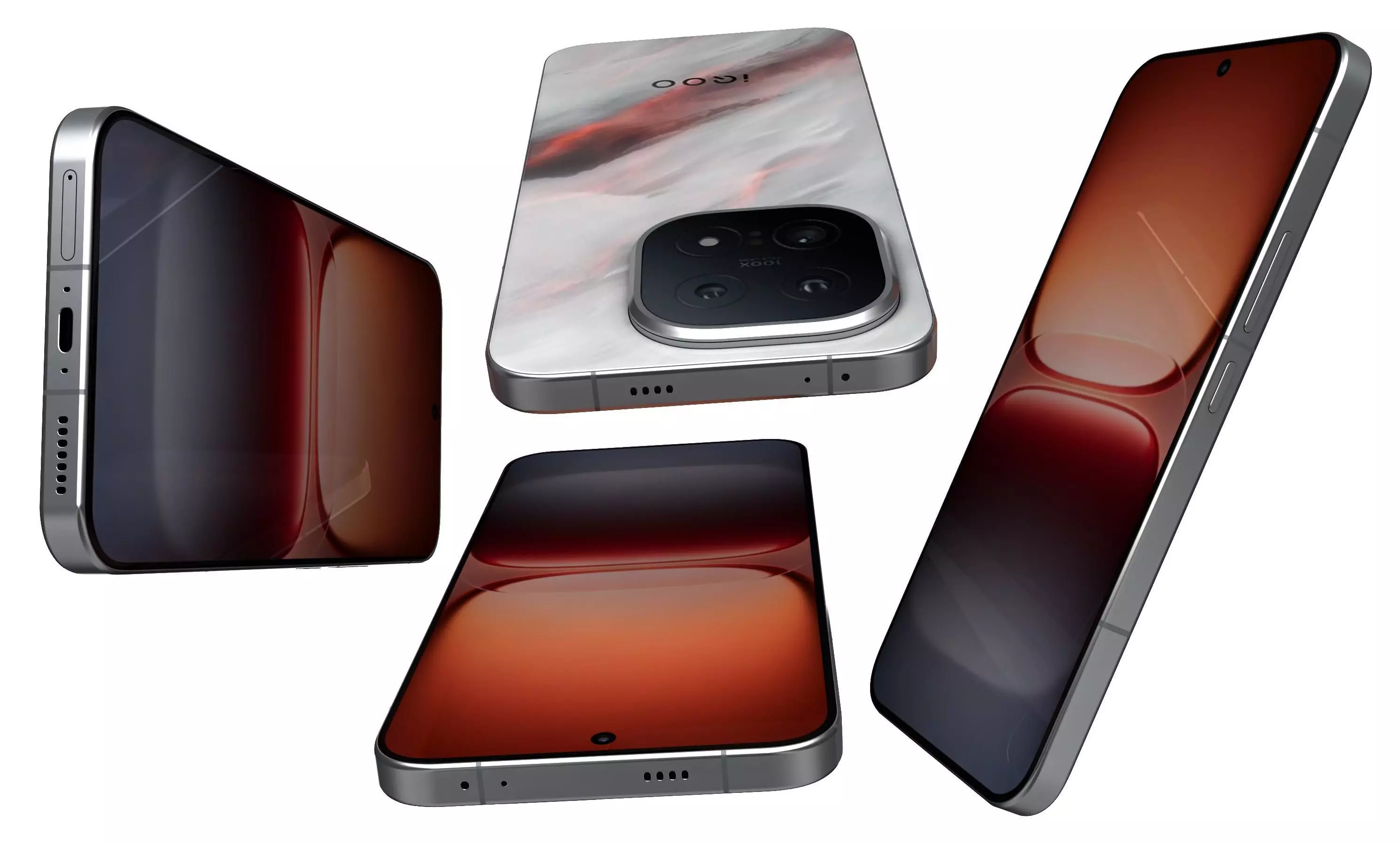 Vivo iQOO 15 Gray 3D model_7