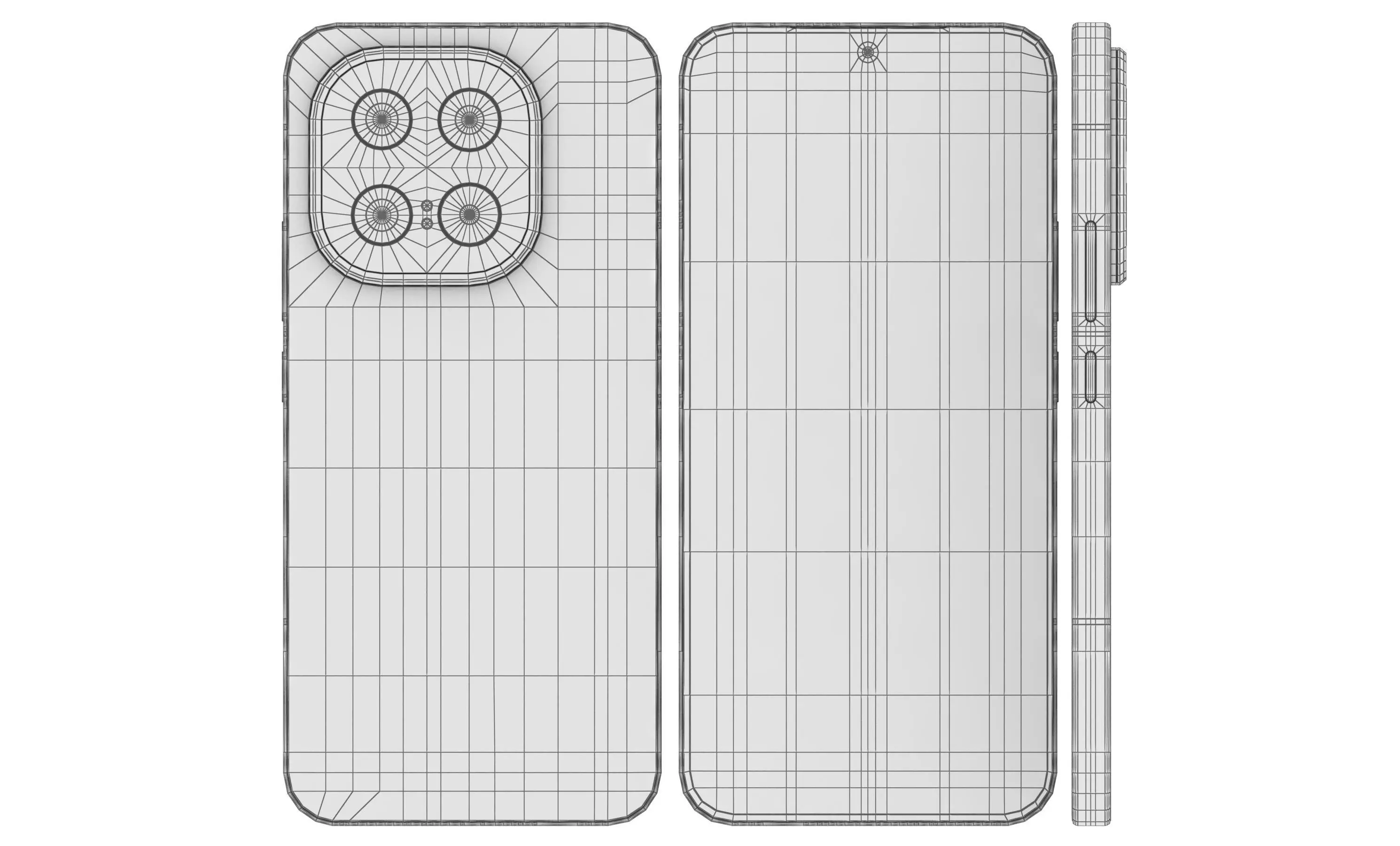 Vivo iQOO 15 Gray 3D model_13