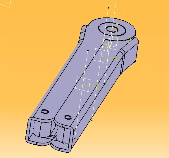 Foldable Cloth Hanger 3D print model_38