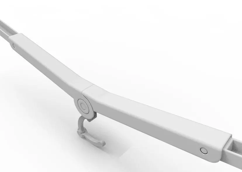 Foldable Cloth Hanger 3D print model_6