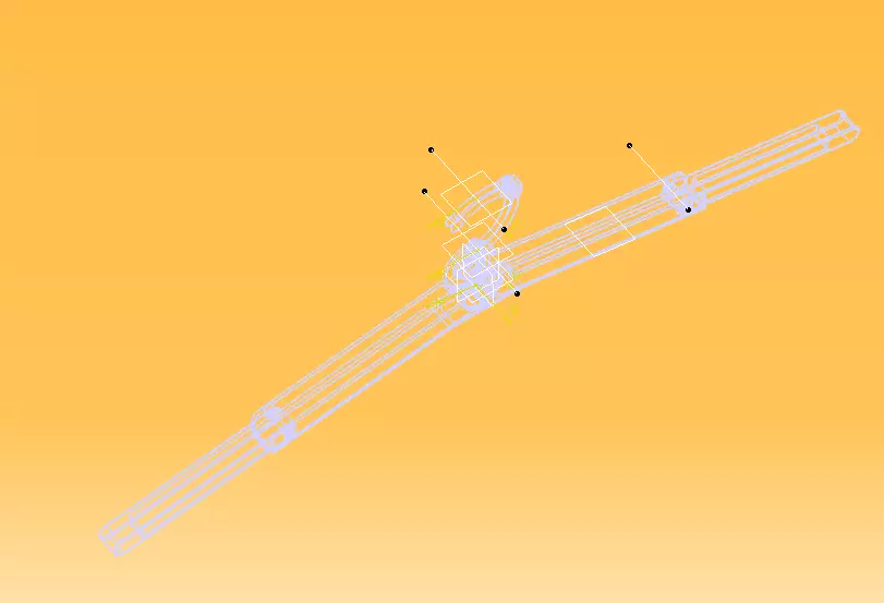 Foldable Cloth Hanger 3D print model_17