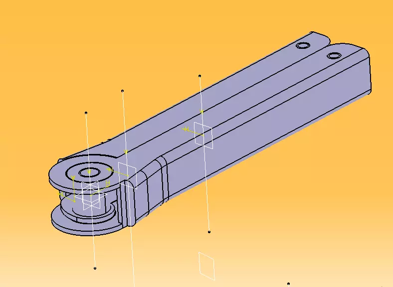 Foldable Cloth Hanger 3D print model_32