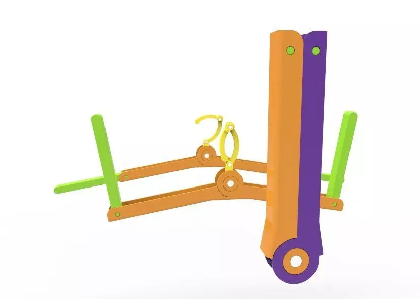 Foldable Cloth Hanger 3D print model_2