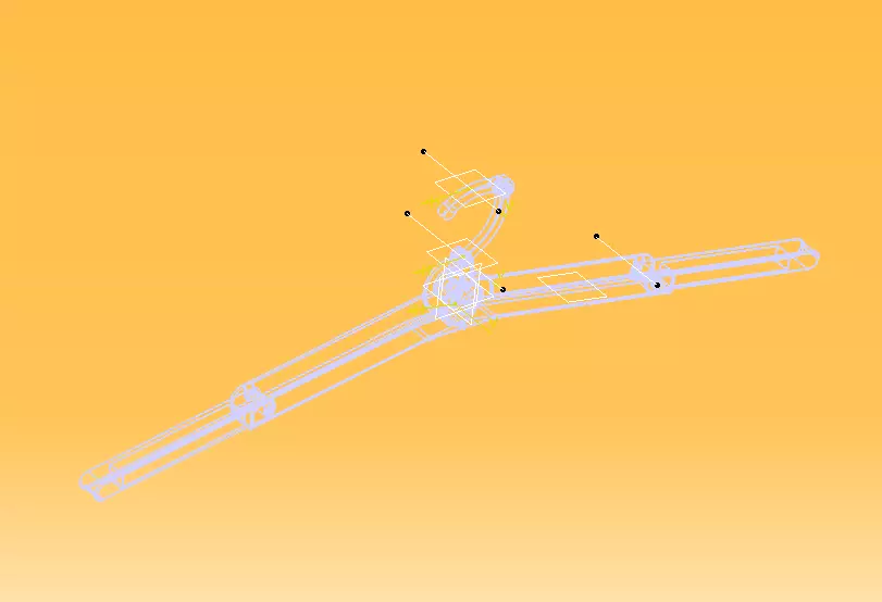 Foldable Cloth Hanger 3D print model_15