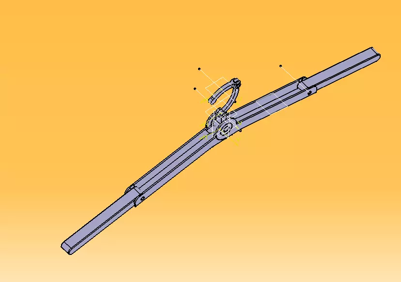 Foldable Cloth Hanger 3D print model_8