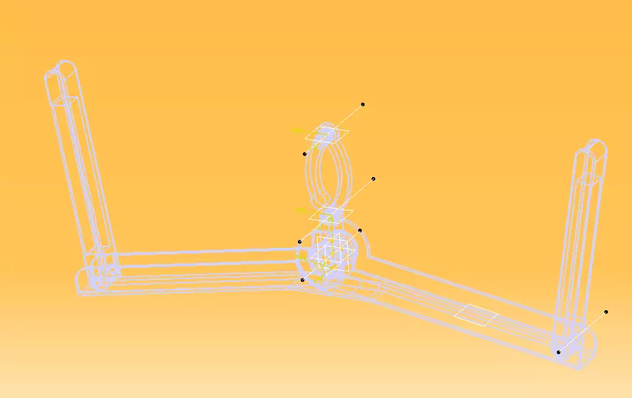 Foldable Cloth Hanger 3D print model_25