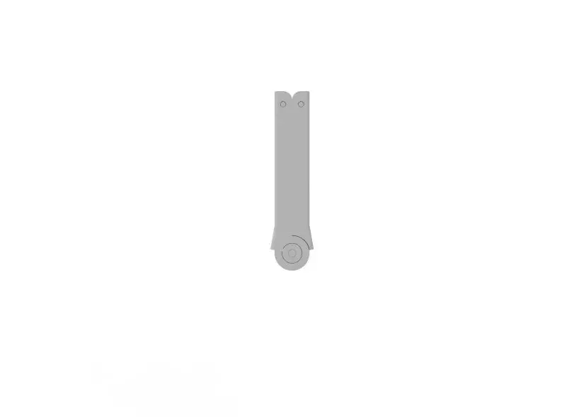 Foldable Cloth Hanger 3D print model_62