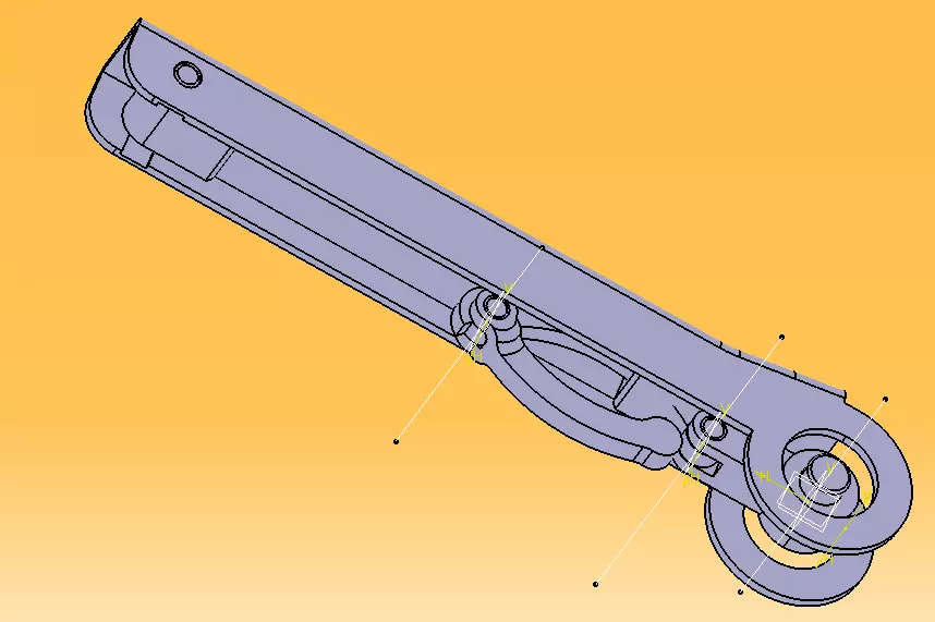 Foldable Cloth Hanger 3D print model_40