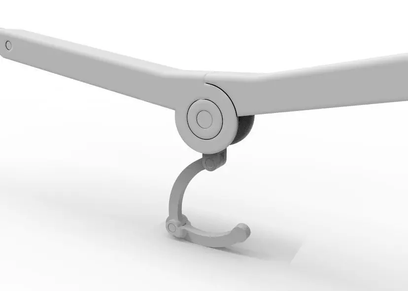 Foldable Cloth Hanger 3D print model_49