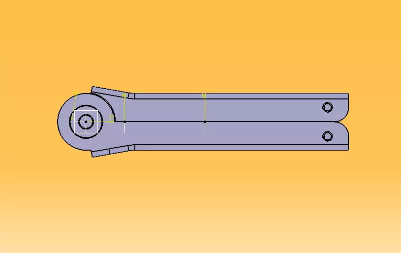 Foldable Cloth Hanger 3D print model_30