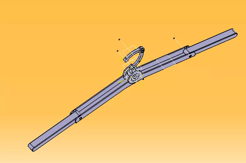 Foldable Cloth Hanger 3D print model_16