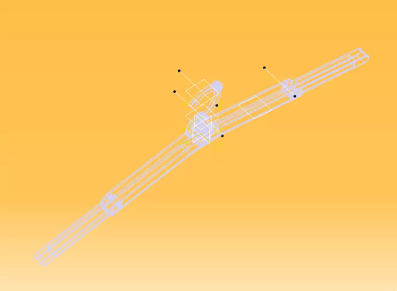 Foldable Cloth Hanger 3D print model_9