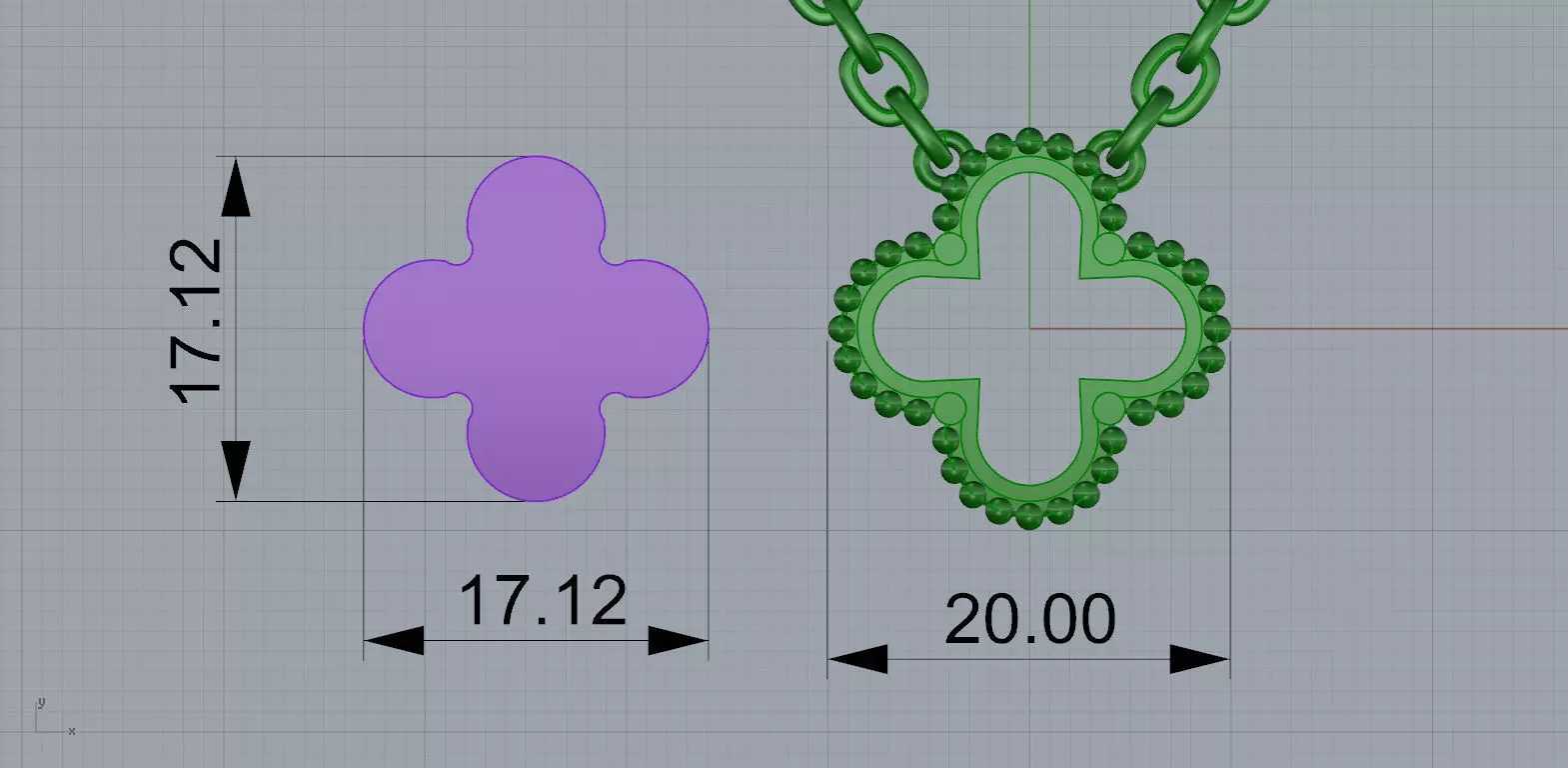 Gold N1528 3D print model_8