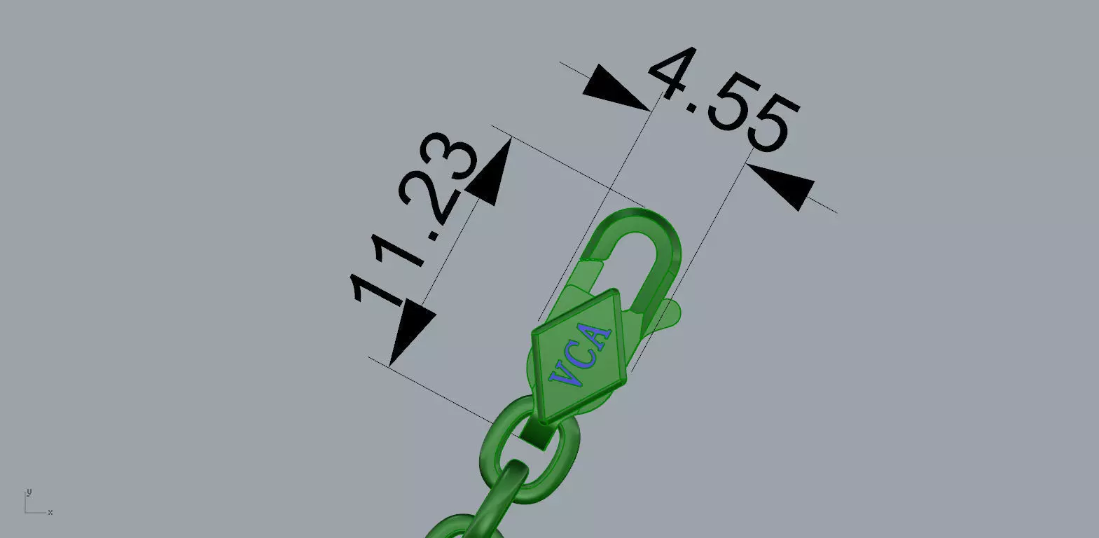 Gold N1528 3D print model_10