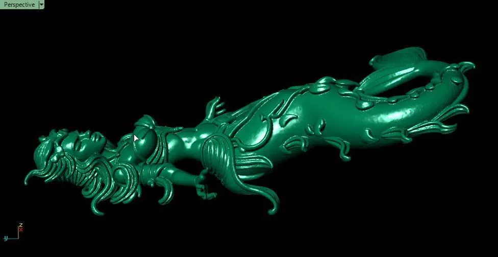 Mermaid 2 3D print model_4