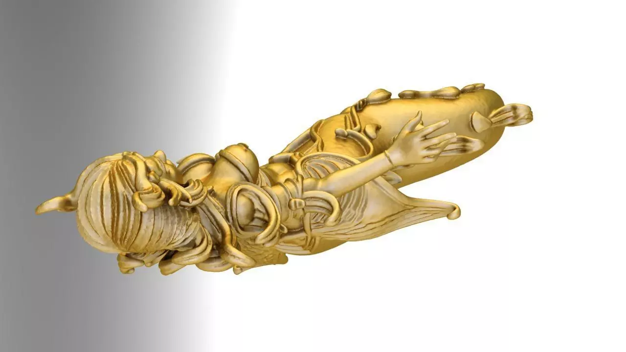 Mermaid 2 3D print model_3