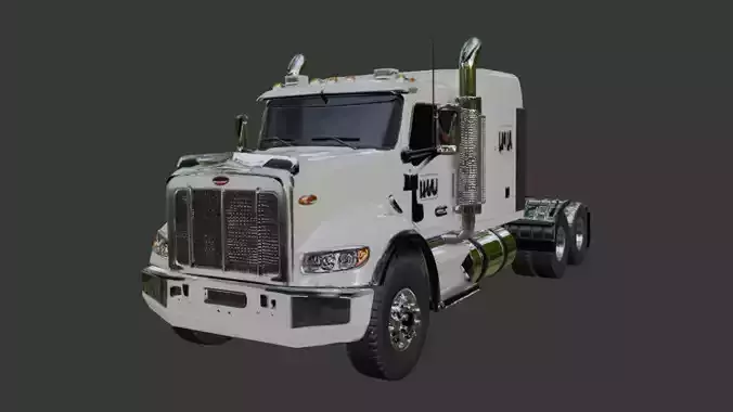 Heavy Duty Truck 3D Model