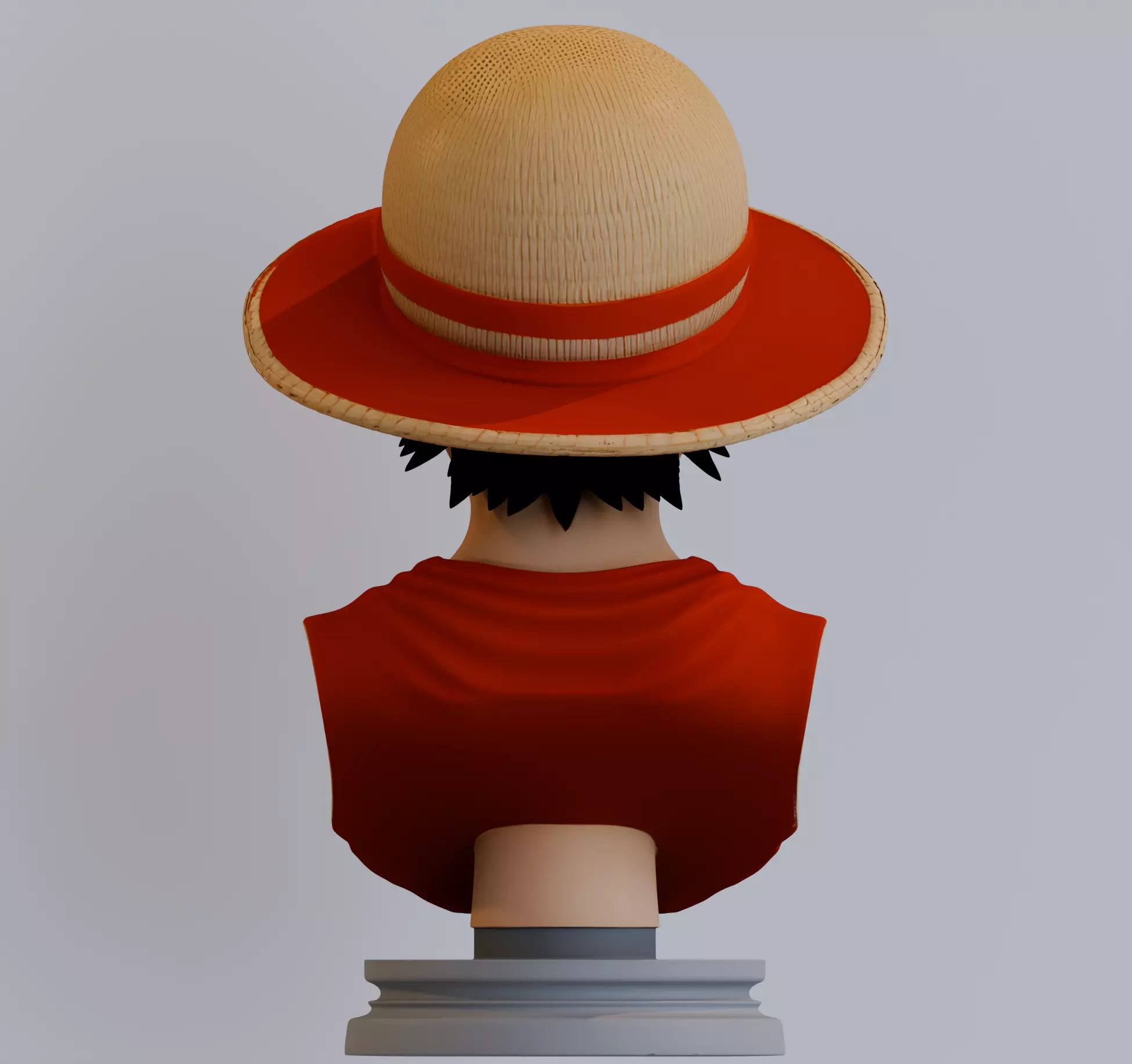 Monkey D Luffy Bust 3D Print Model 3D print model_2
