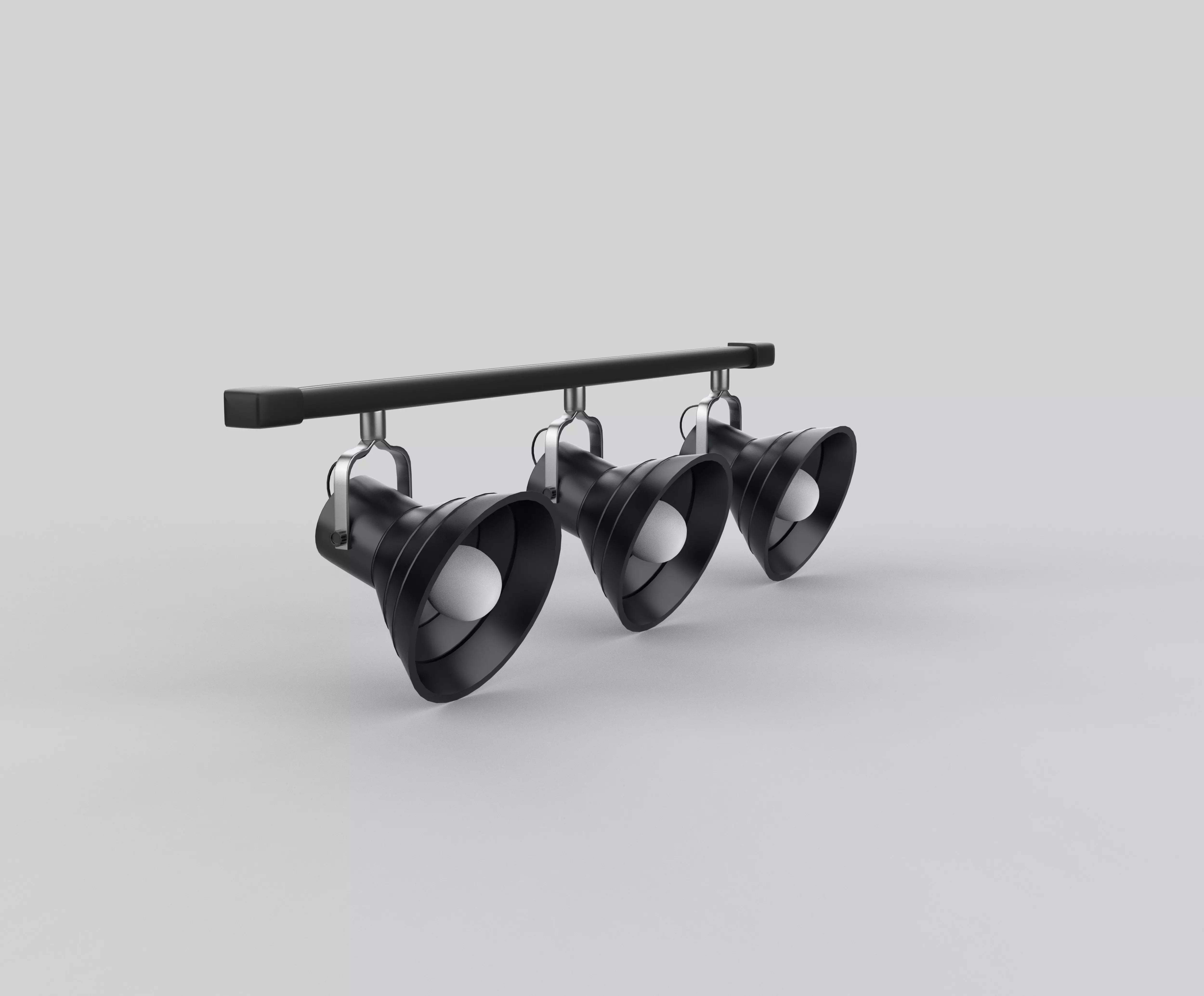 LED Ceiling Light 3D model_0