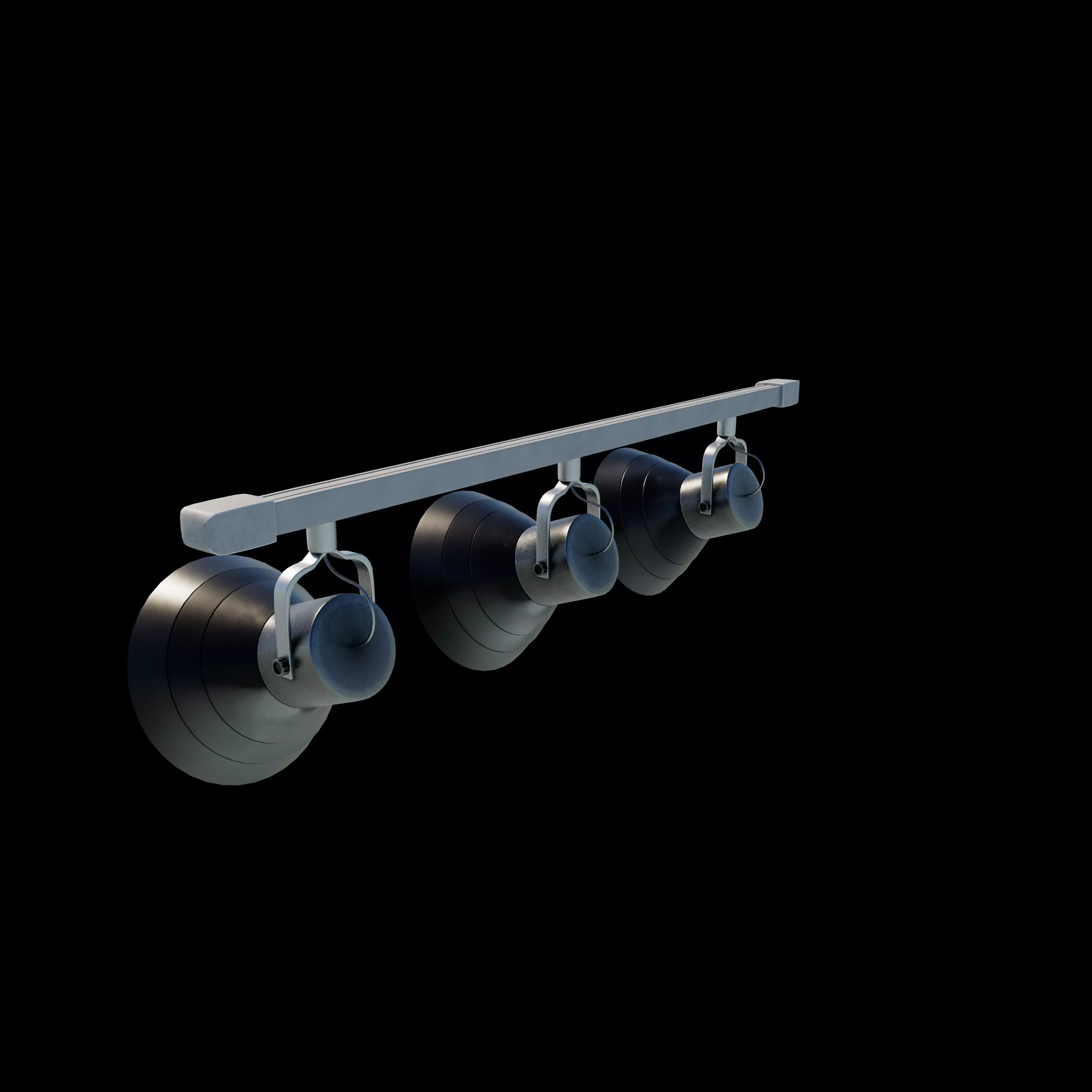 LED Ceiling Light 3D model_9