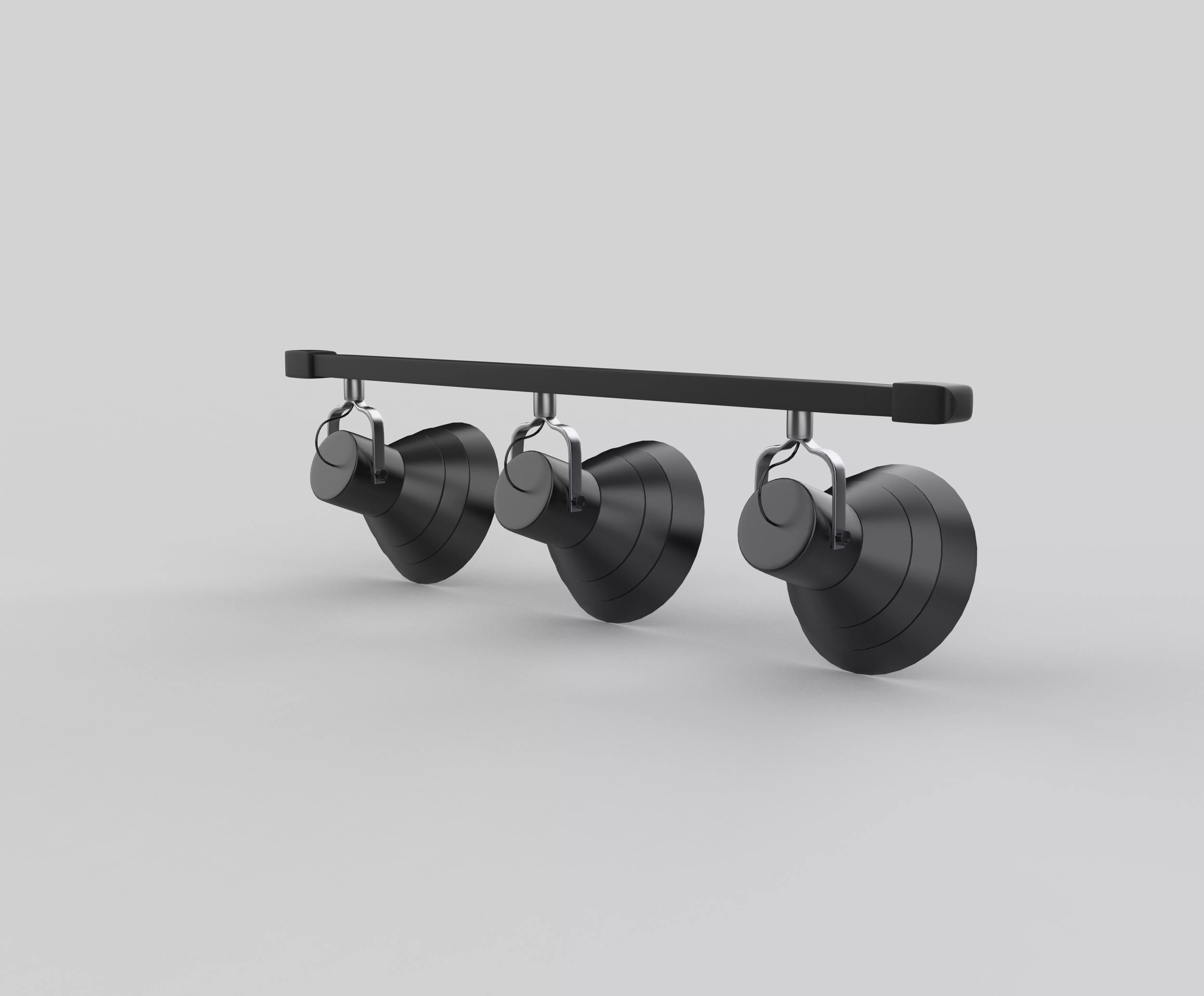 LED Ceiling Light 3D model_6