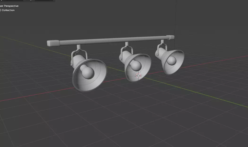 LED Ceiling Light 3D model_16