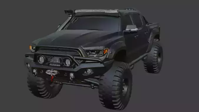 Monster Truck 3D Model
