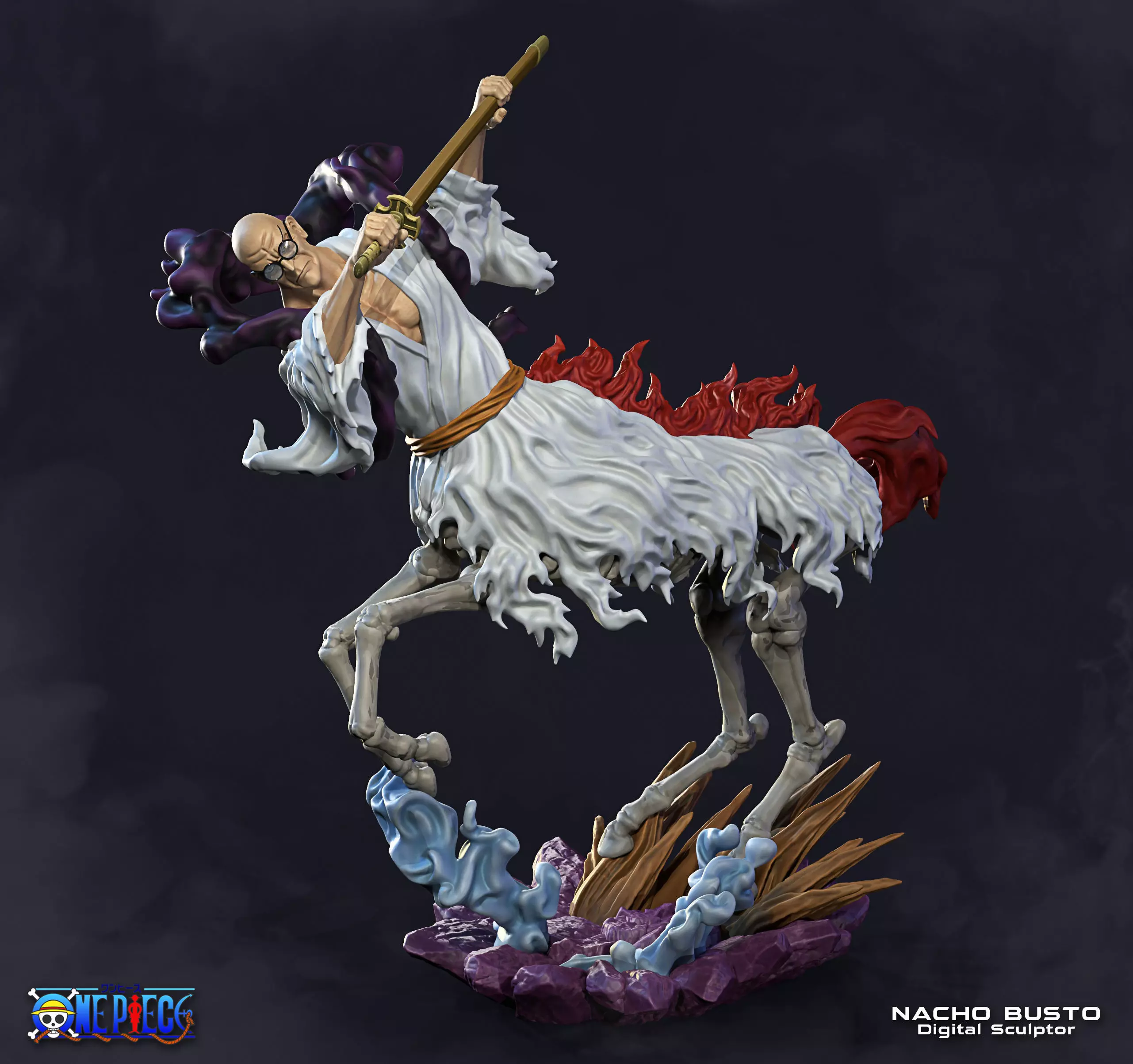 Ethanbaron V Nusjuro - One Piece for 3d model 3D print model
