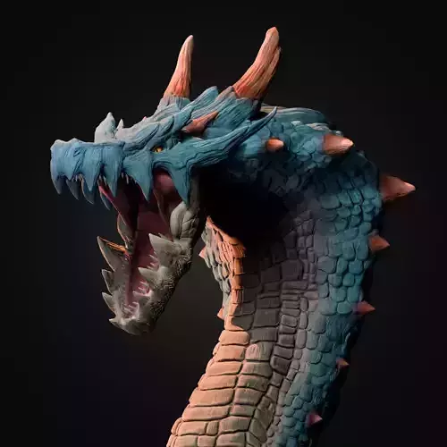 Lagiacrus - Monster Hunter  3D print model