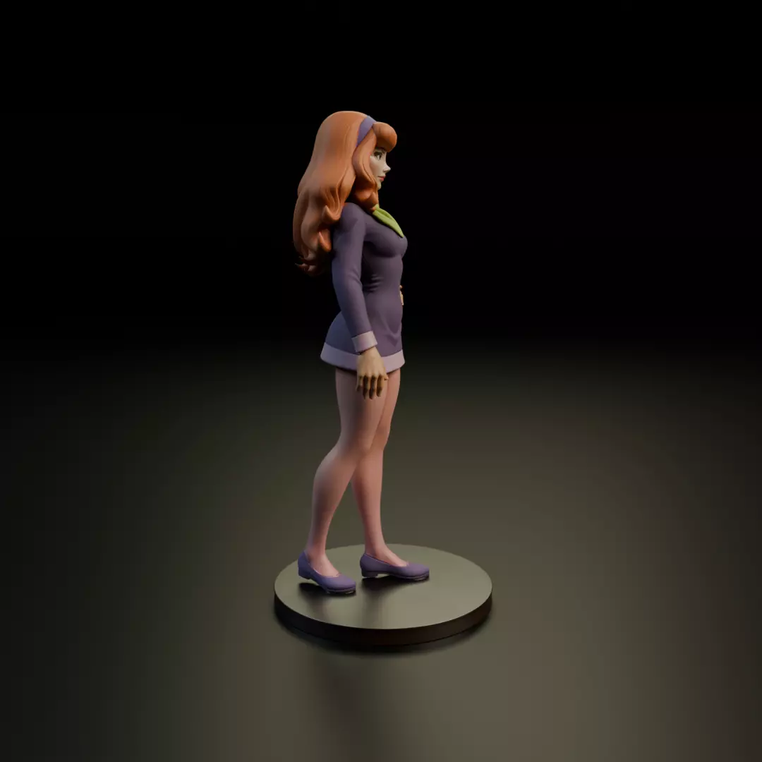 Daphne 3D print model_2